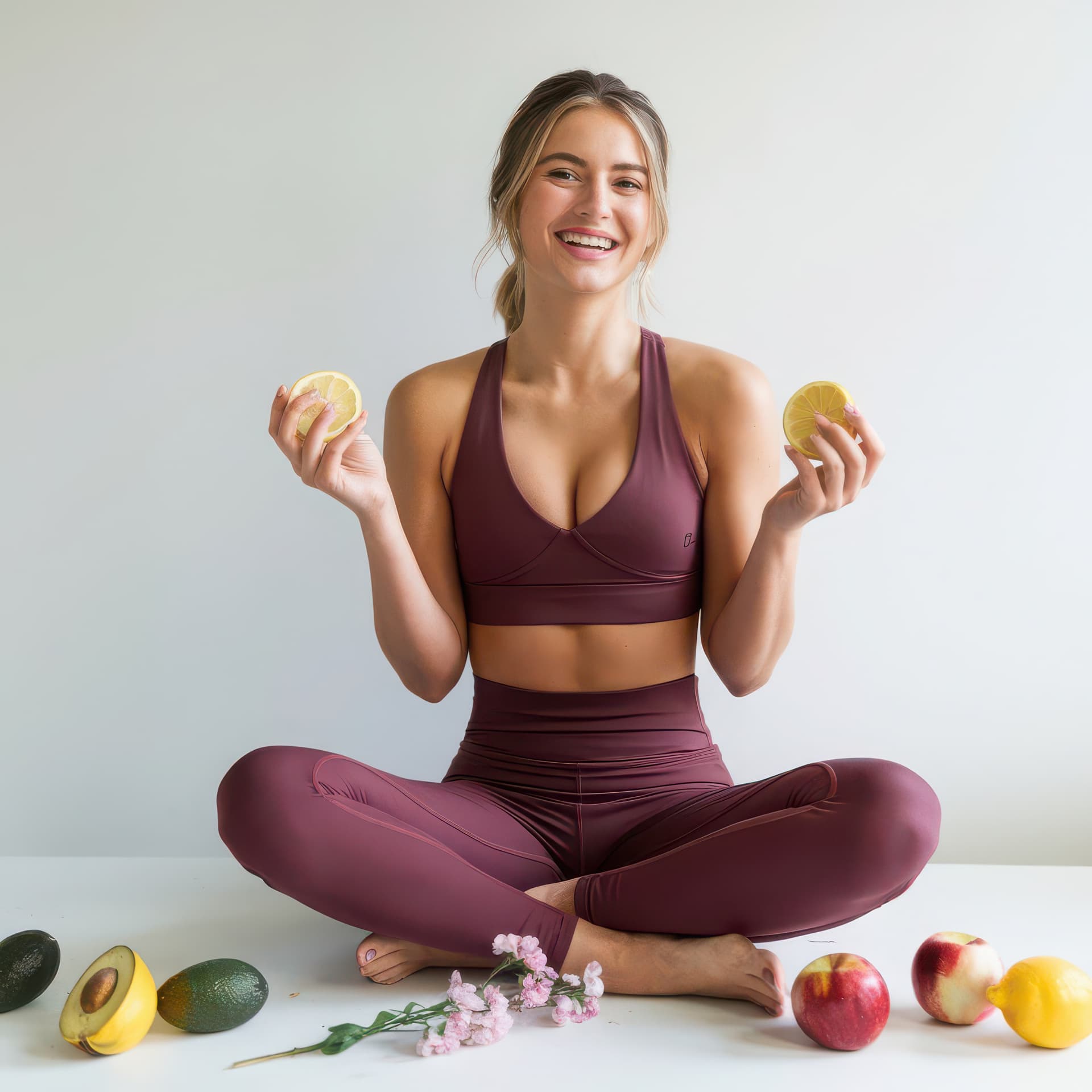 Wellness Woman Sitting